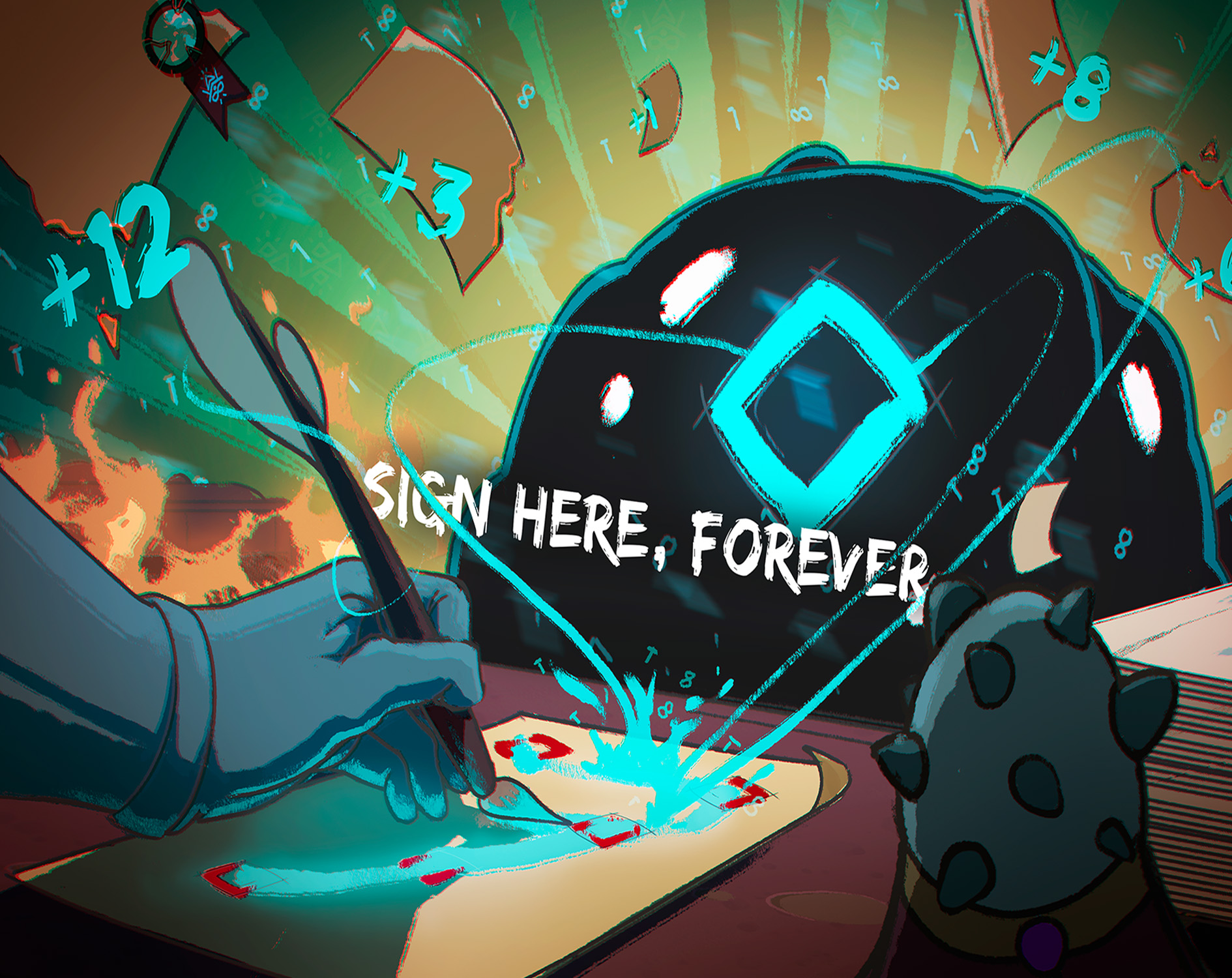 Cover image for Sign Here, Forever