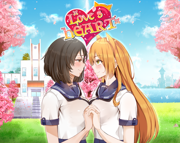 Cover art for Love's Heart v0.45.4, an adult visual novel by Love's Heart
