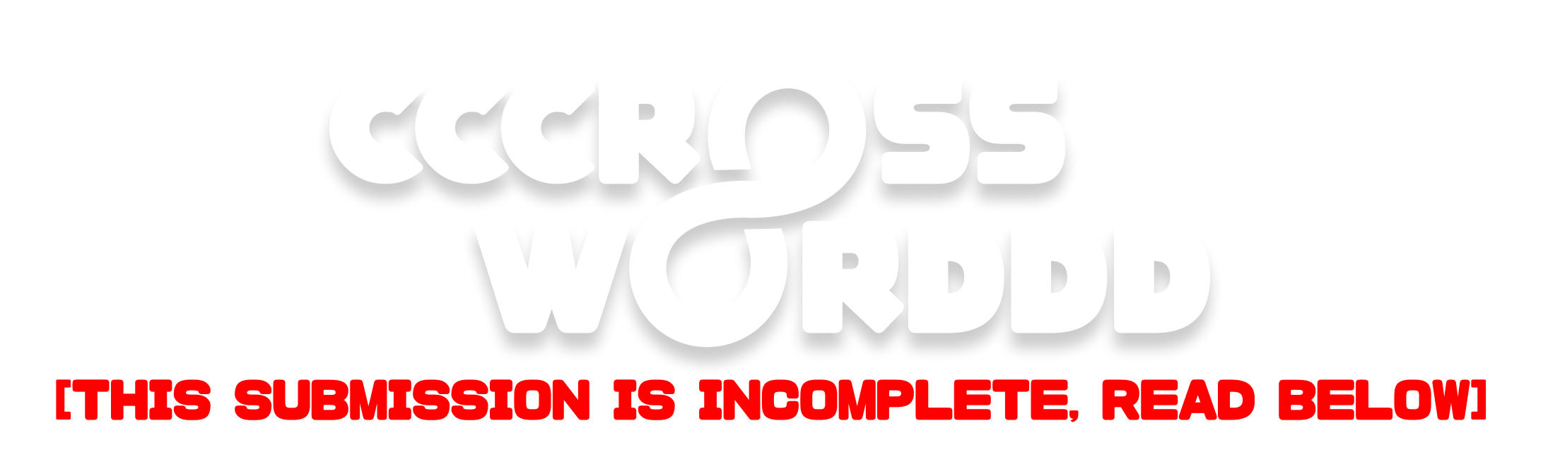 CCCROSSWORDDD (GMTKJam 2025)