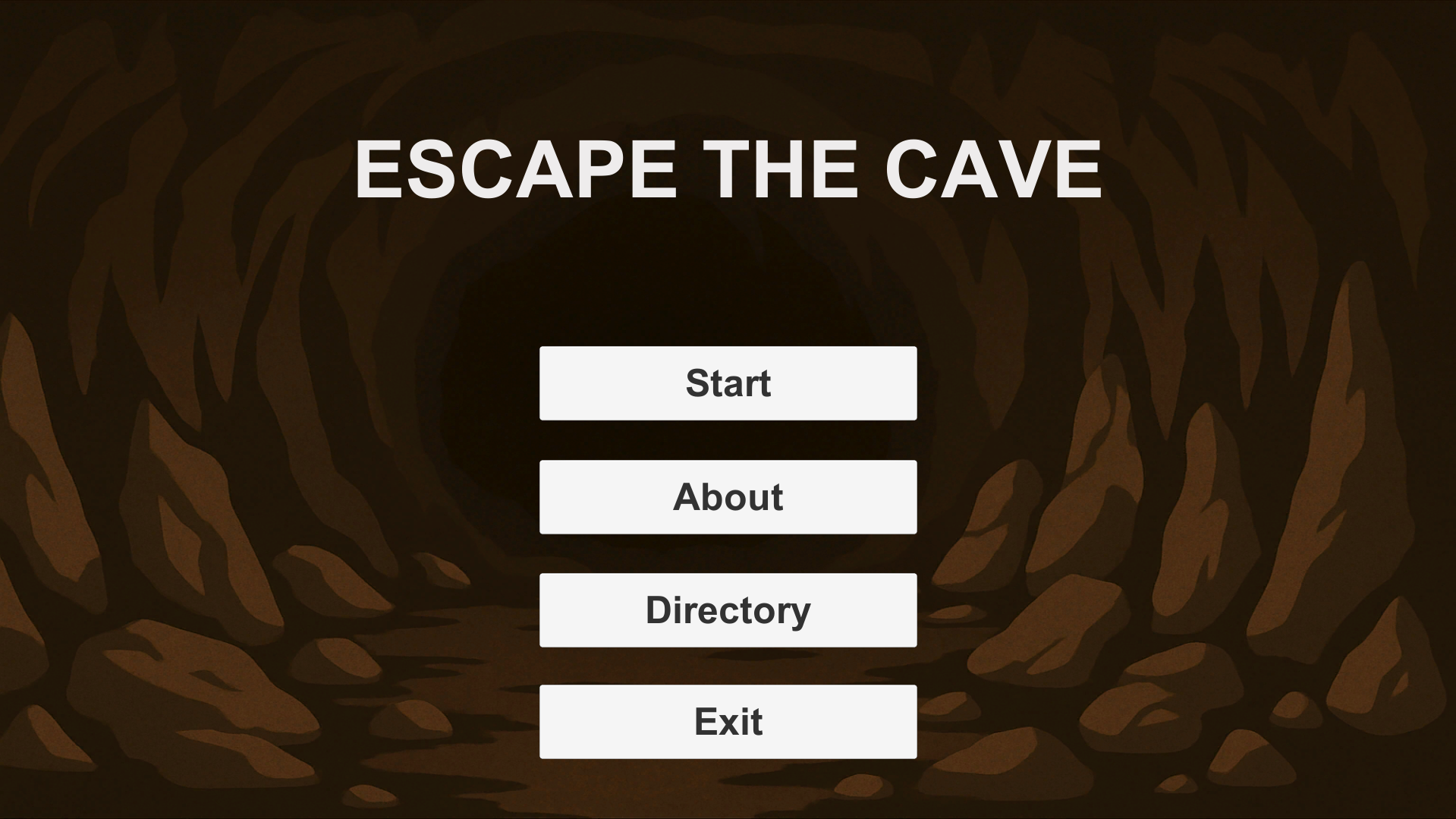 Escape the cave