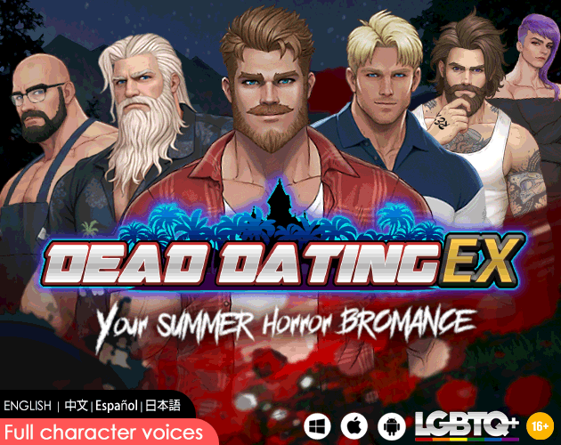 Dead Dating - Your Gay Summer Horror Bromance [30% Off] [£17.50] [Adventure] [Windows] [macOS] [Android]