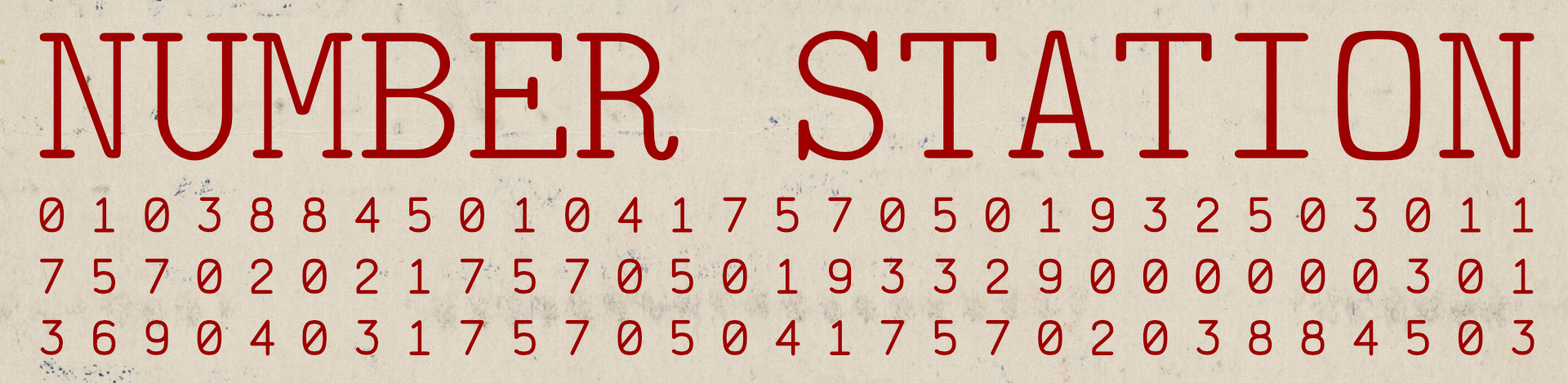 Number Station