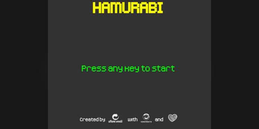 Cover image for Hamurabi