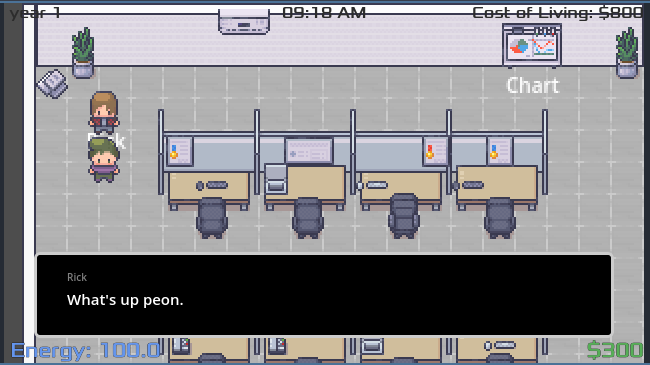 Office Existential Dread Simulator