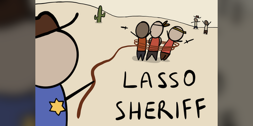 Cover image for Lasso Sheriff