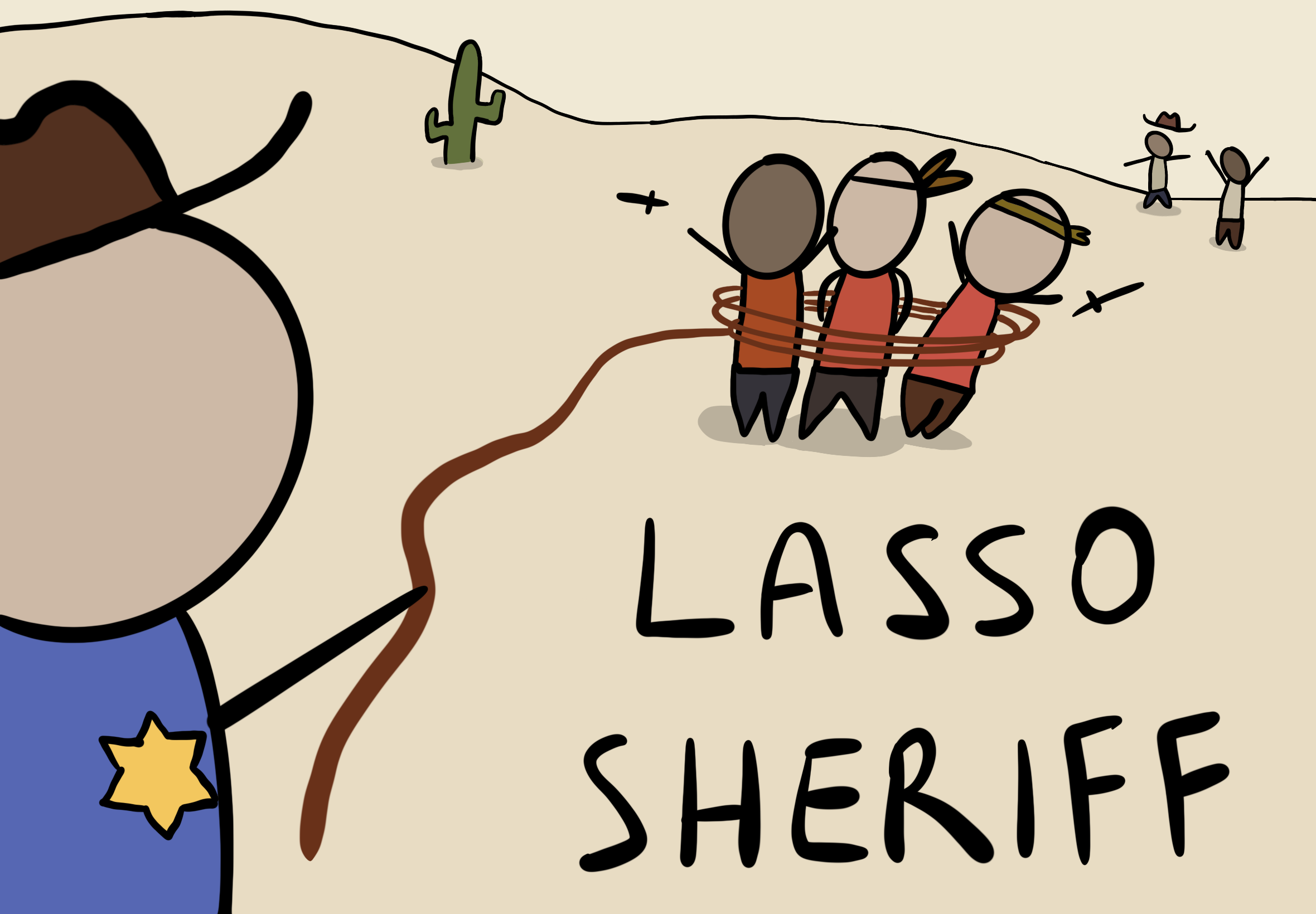 Cover image for Lasso Sheriff