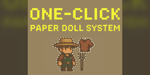 Cover image for Paper Doll System for Unity – Modular 2D Character Layering (One-Click Setup)