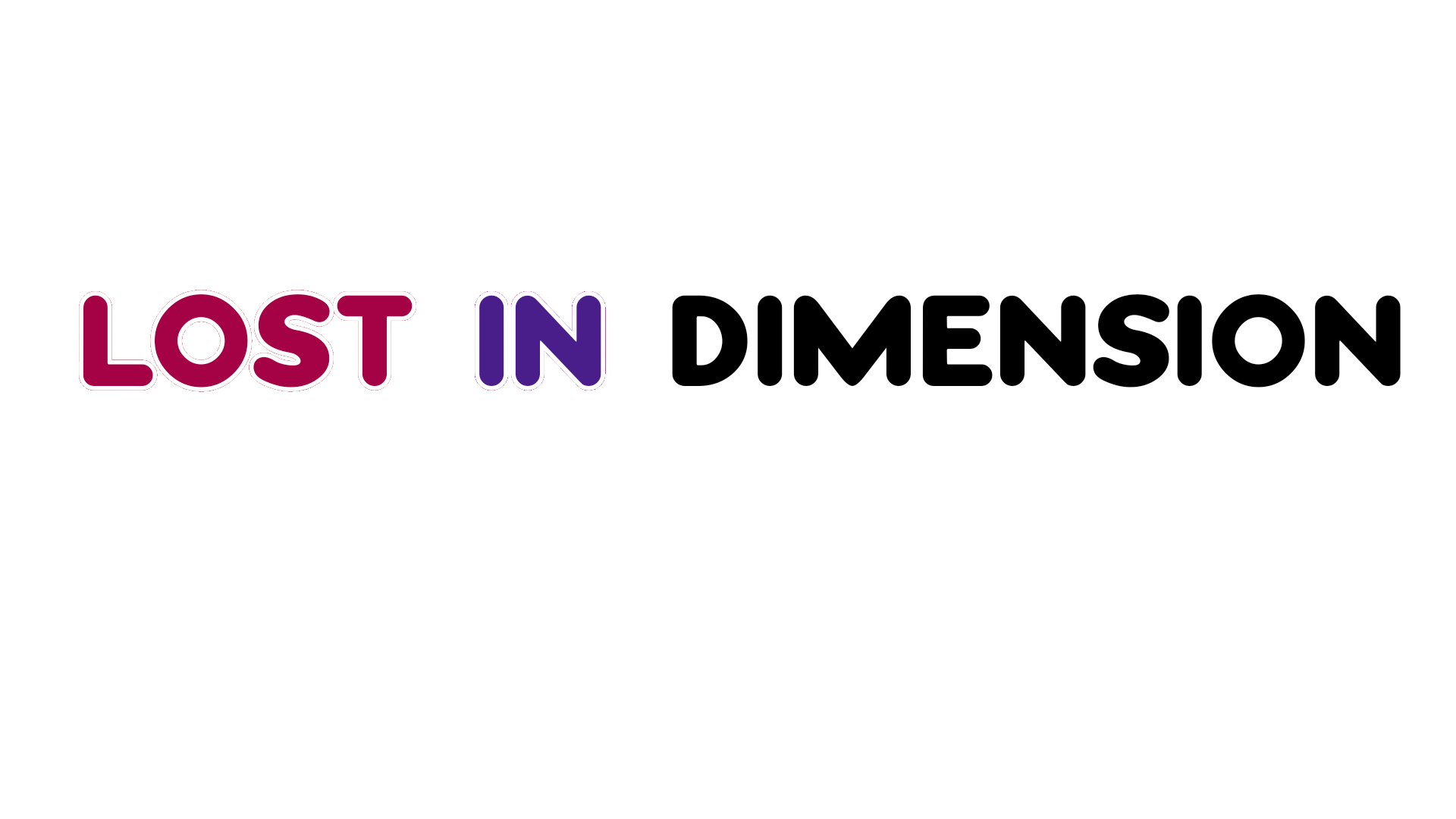 Cover image for Lost in Dimension