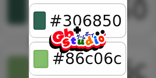 Cover image for Color Palette for GB Studio 4.2+ LibreSprite And Aseprite