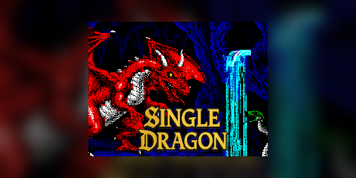Cover image for Single Dragon (ZX Spectrum) 128K