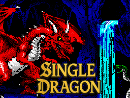 Single Dragon (ZX Spectrum) 128K by JuanGM