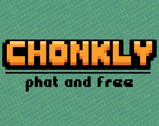 Chonkly - Pixel Font