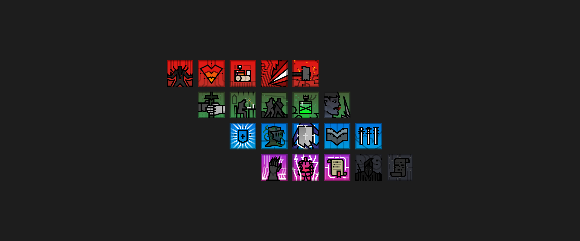 ORMACH: Skill icons