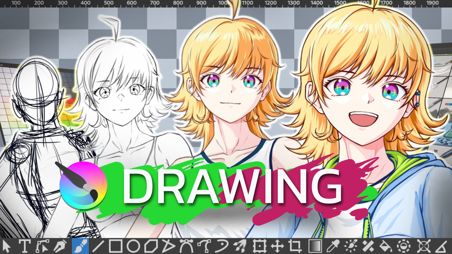 Drawing Clara - Time-Lapse 