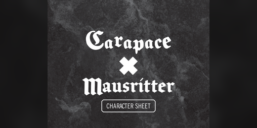 Cover image for Carapace x Mausritter Character Sheet