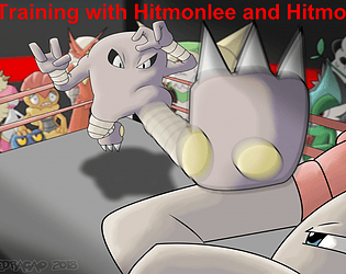 Fight Training with Hitmonlee and Hitmonchan