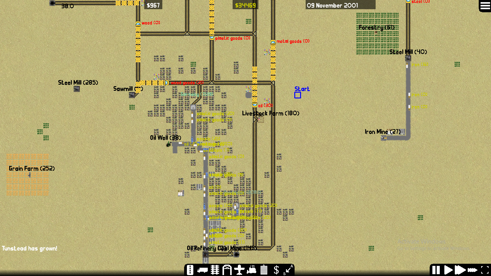 Screenshot of Desert Map