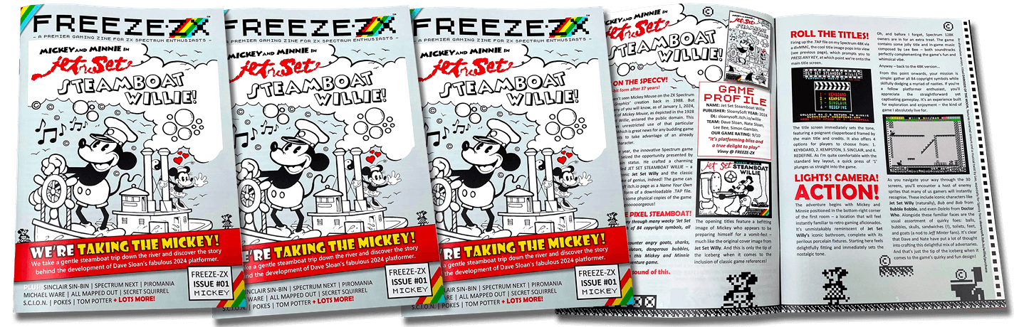 FREEZE-ZX - Jet Set Steamboat Willie by Sloanysoft