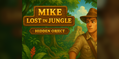 Cover image for Mike Lost In Jungle - Hidden Object
