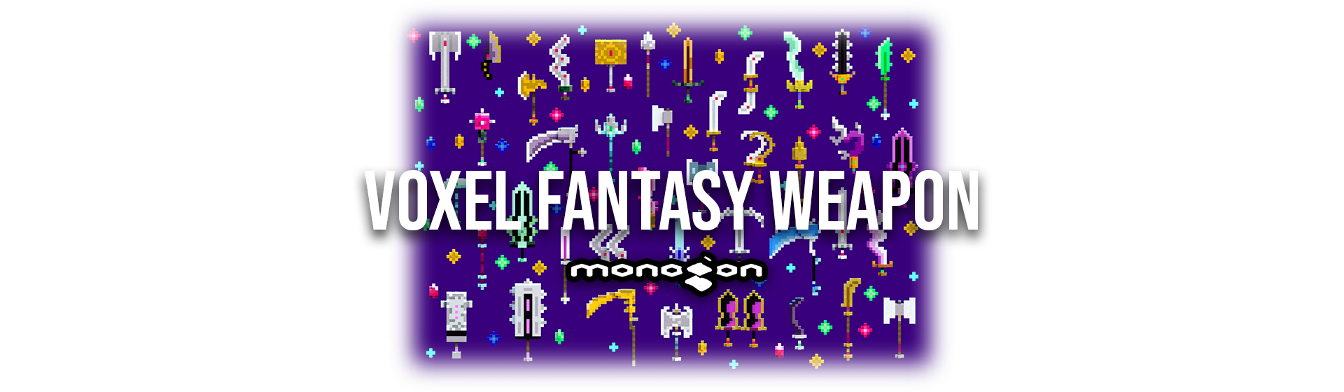 Voxel Fantasy Weapons - monogon