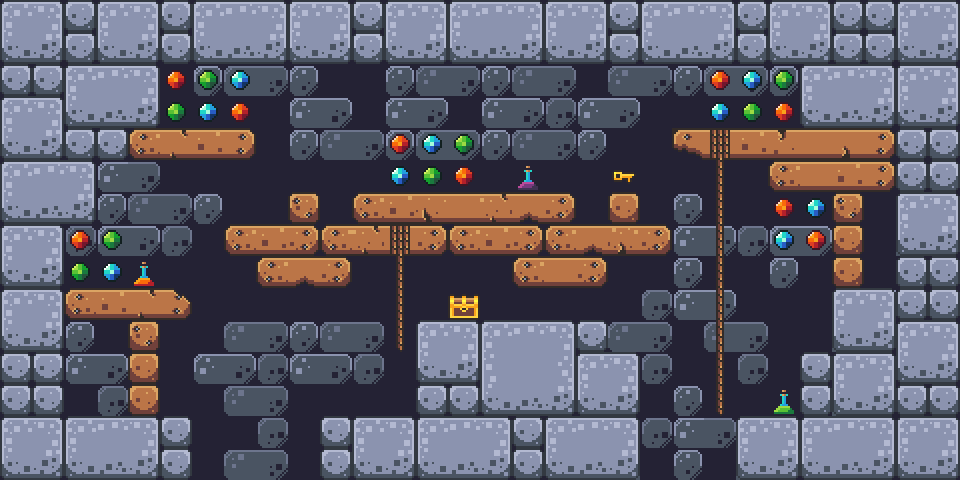 Temple Platformer Tilest by RottingPixels Screenshot 1