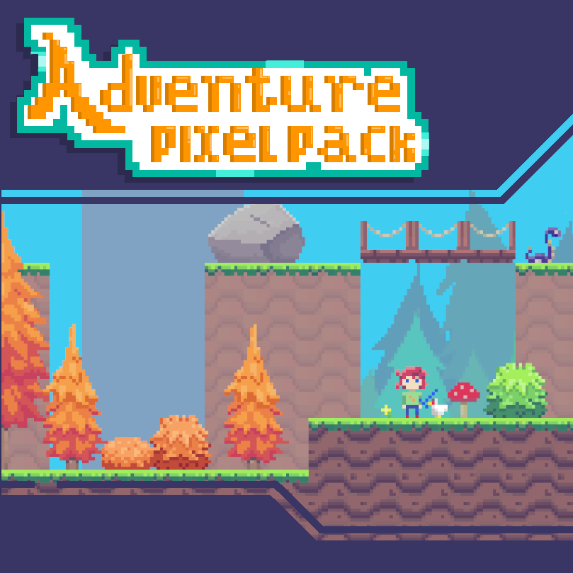 Pixel Sample Pack Adventure Pixel Pack by Ale Cremer
