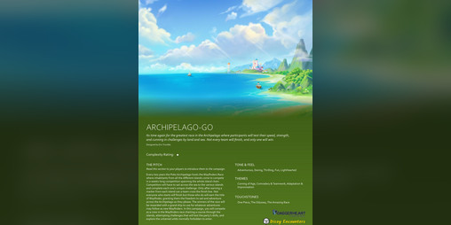 Cover image for Archipelago-go - A Daggerheart Campaign Frame
