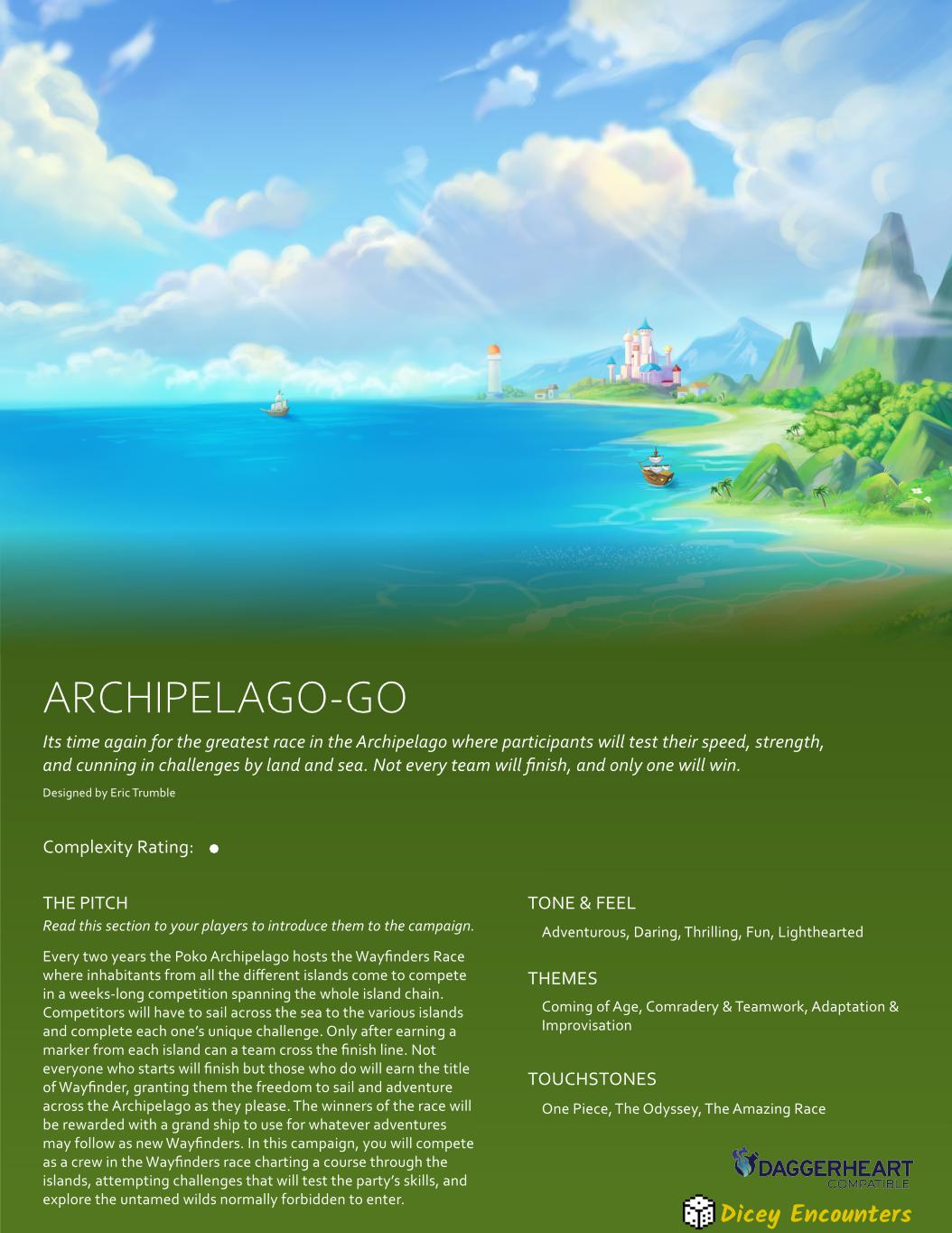 Cover image for Archipelago-go - A Daggerheart Campaign Frame