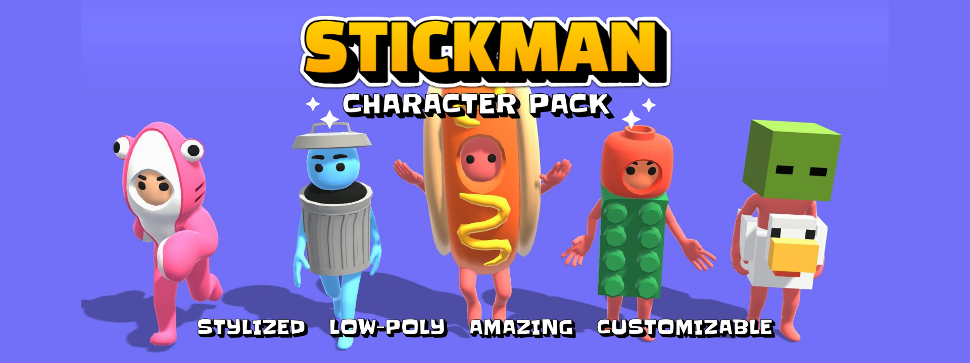 Customizable Stickman Hypercasual