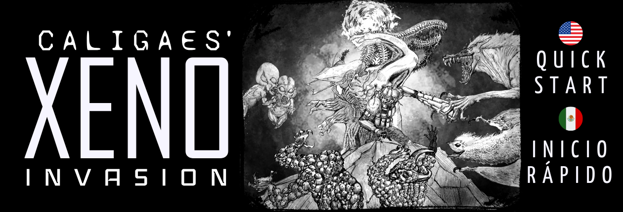 Caligaes' XENO Invasion: Quickstart