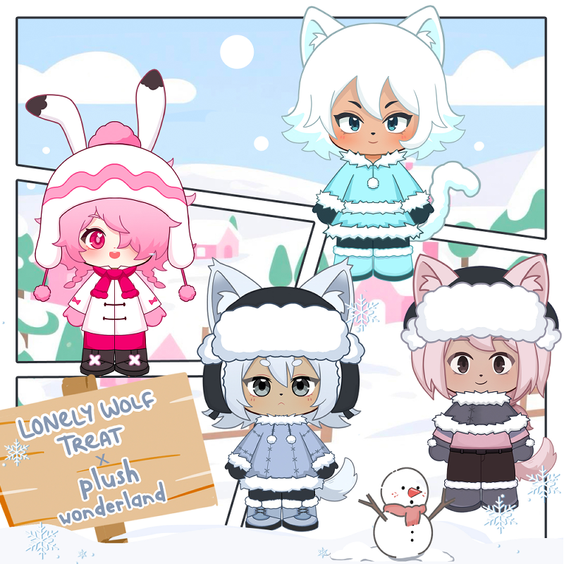 MERCH] LWT plush preorders are open! - Lonely Wolf Treat: The