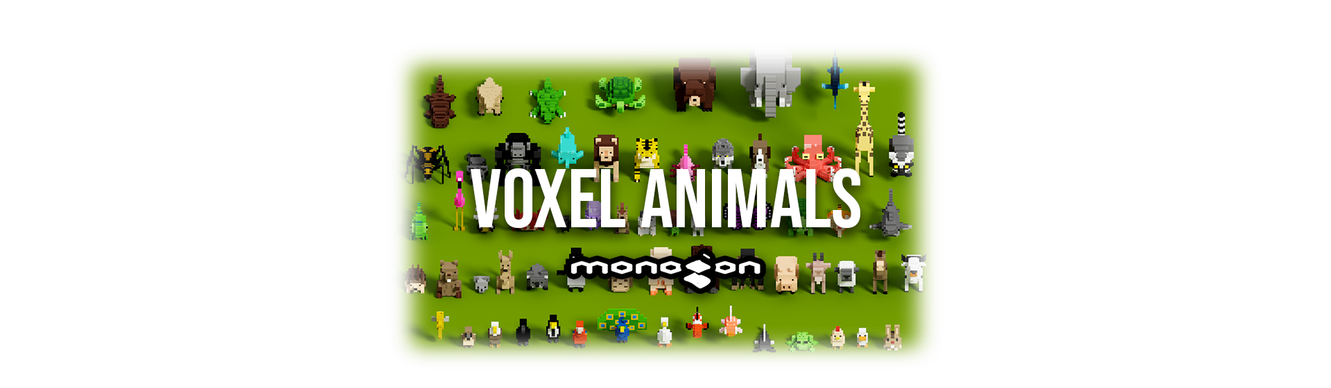 Voxel Animals - monogon