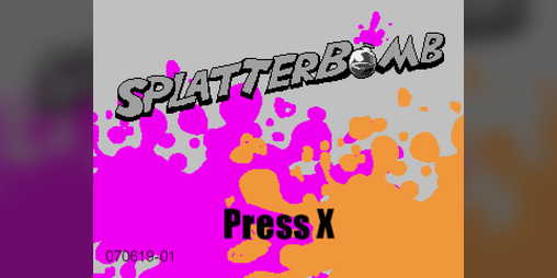 Cover image for Splatter Bomb!
