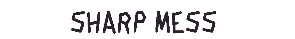 Sharp Mess Font