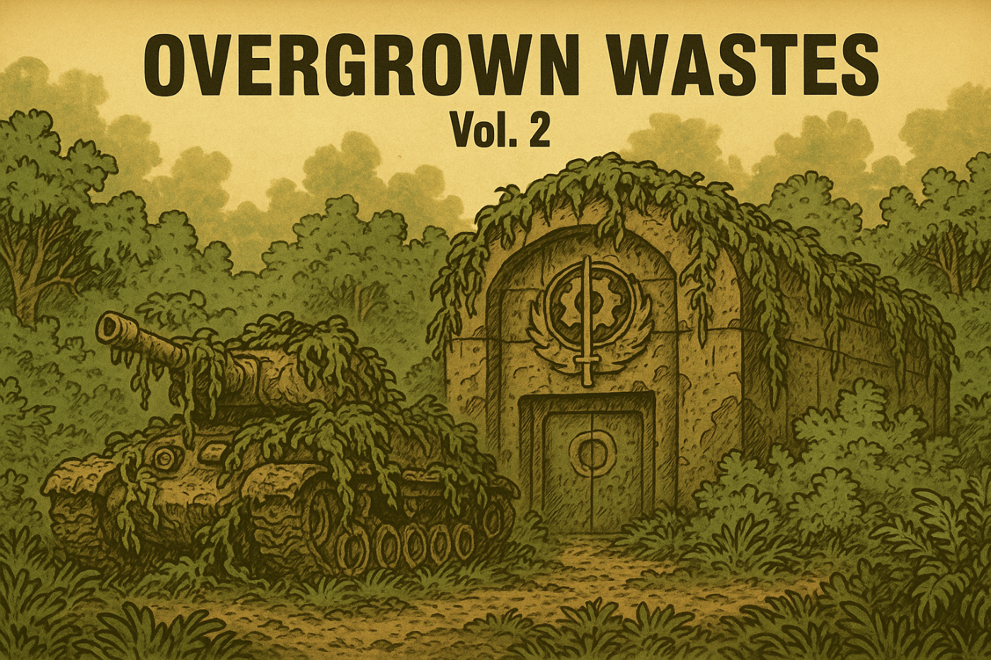 Post Apocalyptic Encounters - Overgrown Wastes 2