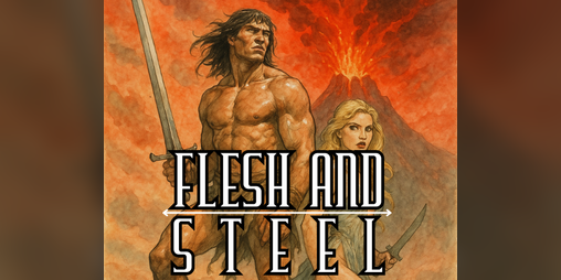 Cover image for Flesh and Steel