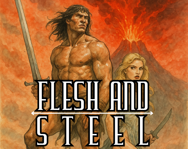 Cover image for Flesh and Steel