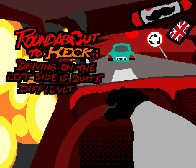 Roundabout to heck: Driving on the left side is quite difficult