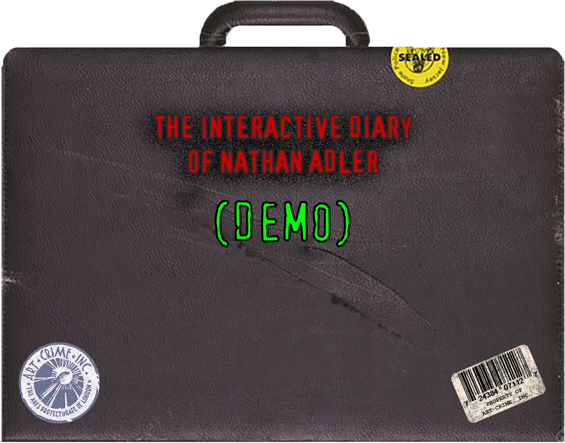 Cover image for The Interactive Diary of Nathan Adler (Demo)