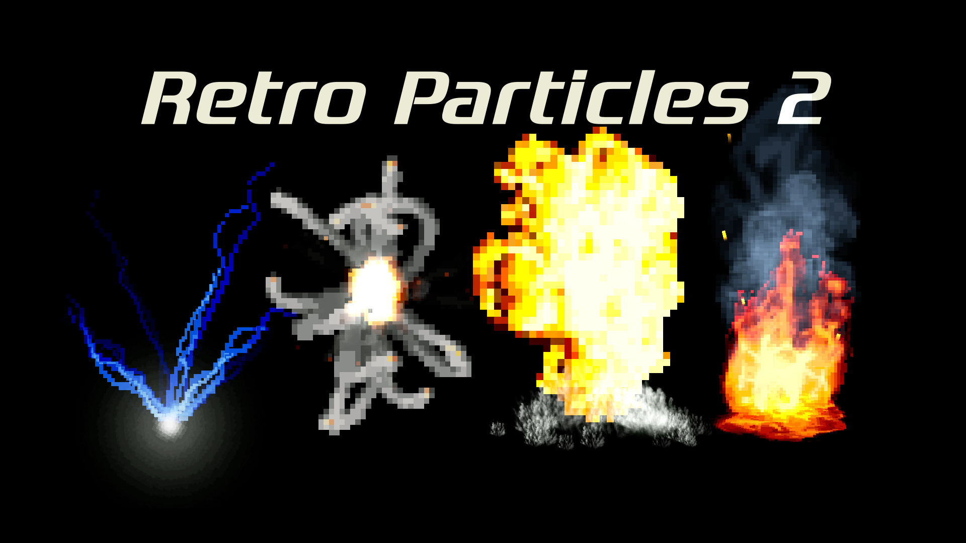 Retro Particles 2: Fire & Explosions (Unreal Engine)
