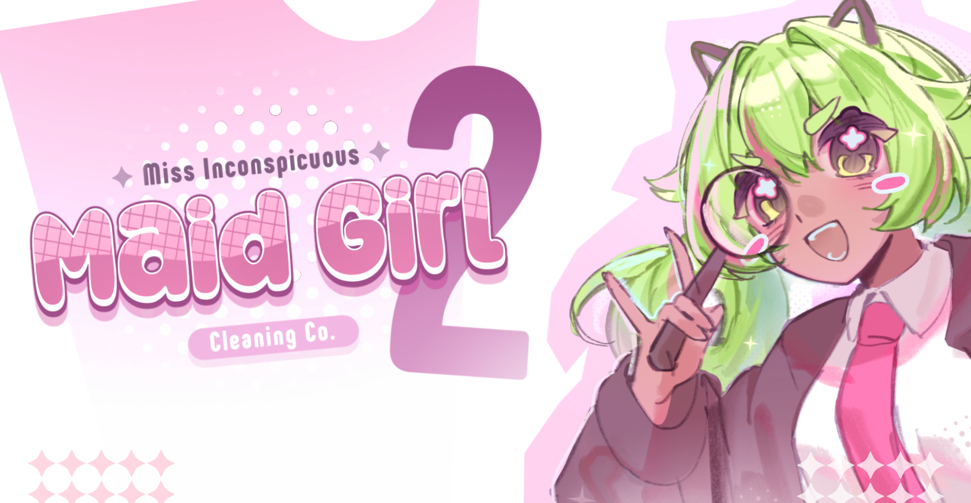 Miss Inconspicuous Maid Girl Cleaning Co. 2! [DEMO]