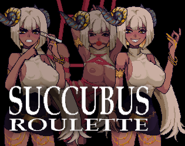 Cover art for Succubus Roulette Demo, an adult visual novel by KiwiState