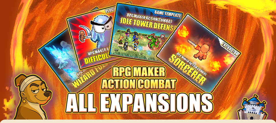 All Expansions of RPG Maker Action Combat