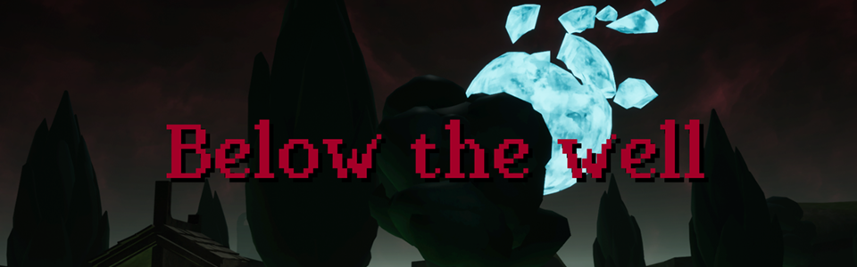 Below the well