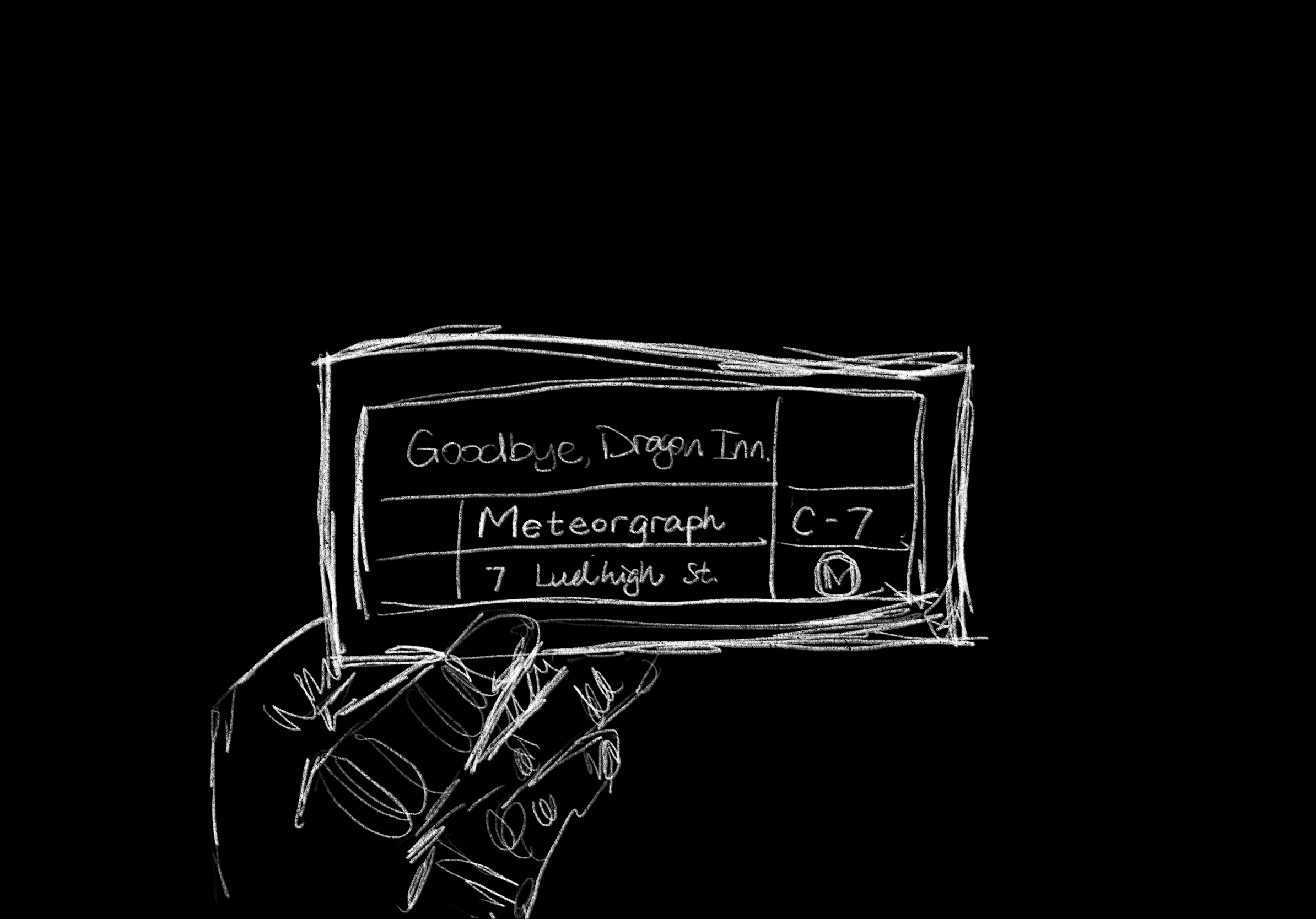 Cover image for hello, goodbye, dragon inn