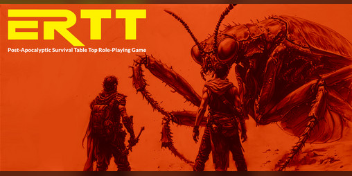 Cover image for Ertt - Post-apocalyptic Survival TTRPG