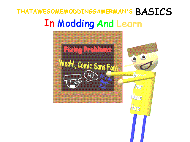 ThatAwesomeModdingGamerMan's Basics In Modding And Learn (Lost Neydon's Build Found)