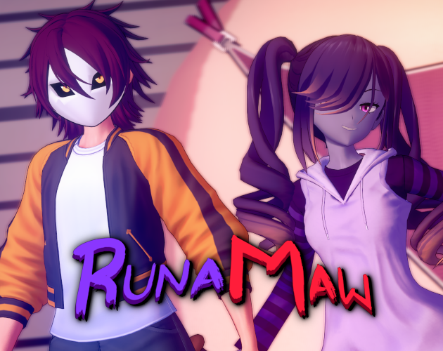 Cover art for RunaMaw v0.1.8.3, an adult visual novel by CroxKoi