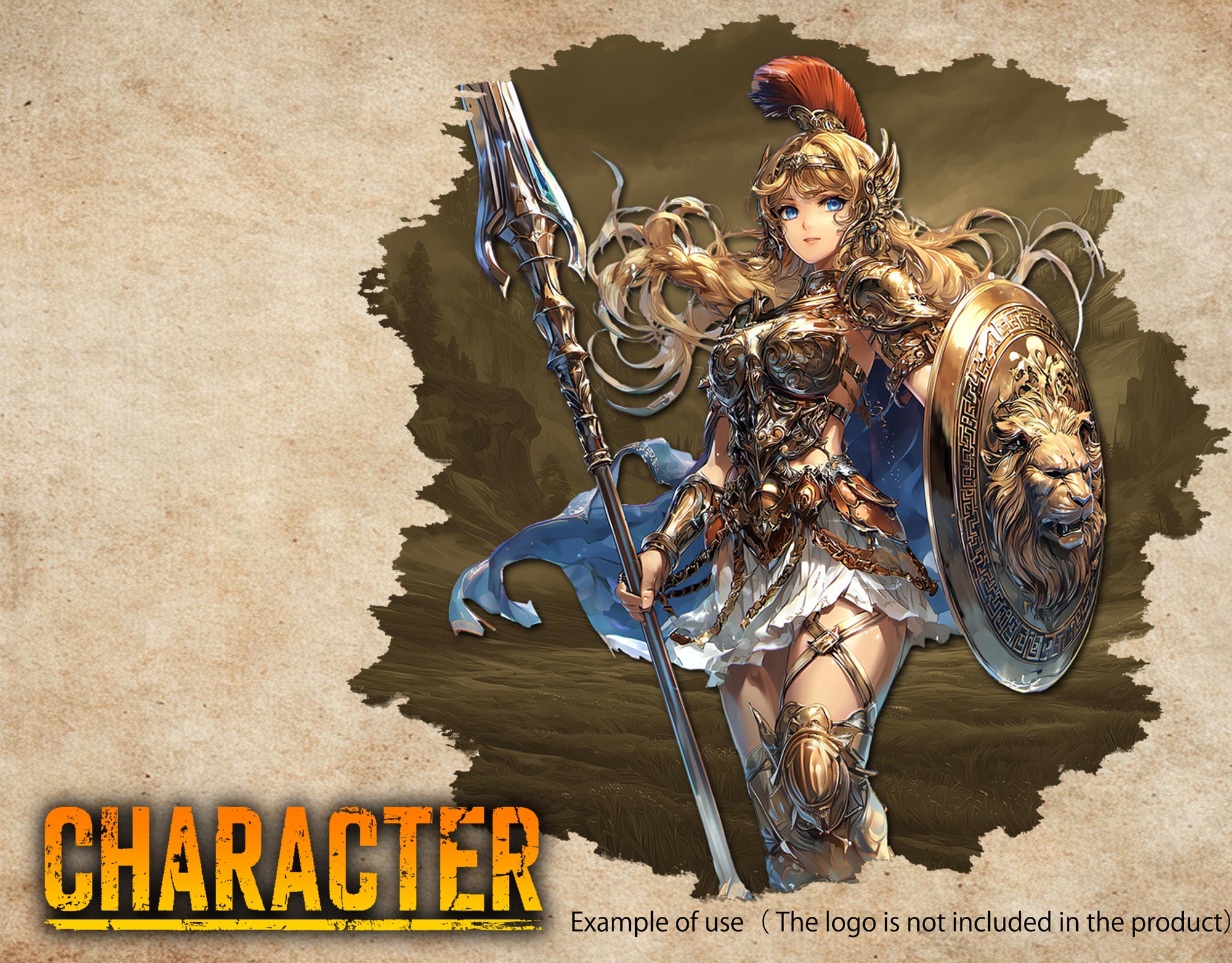 Character Background Example 100 Fantasy Character Portraits + 50 Backgrounds | RPG, TRPG, Visual ...