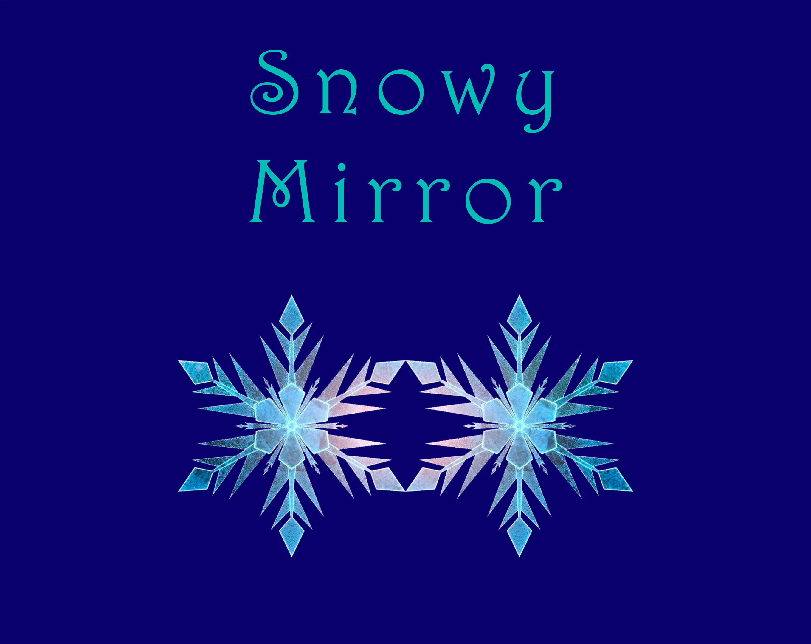 Snowy Mirror